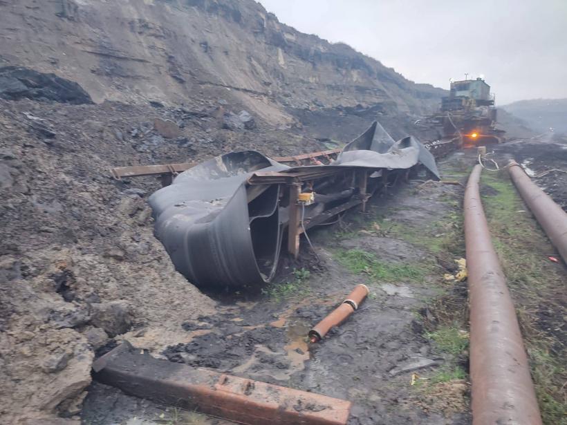 Incidente grave la Cariera Tismana: Alimentarea centralei Rovinari, în pericol 18983903