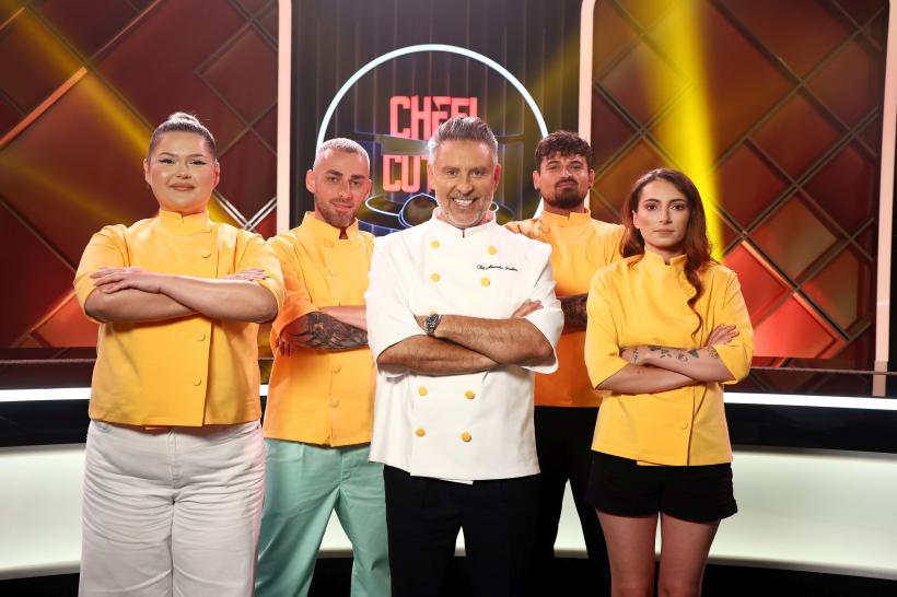 Chefi la cuțite, lider de audiență. Emoții uriașe în bootcamp-ul de ieri seară: Chefii și-au format echipele cu care intră în primul battle duminica aceasta 18984136