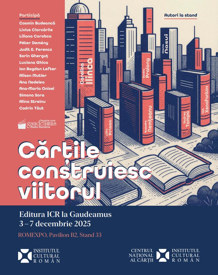 ICR la Gaudeamus 2025: „Cărțile construiesc viitorul”