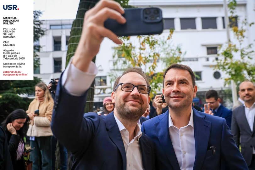 Dominic Fritz: Cătălin Drulă va fi un primar care mereu va pune orașul și bucureștenii pe primul loc