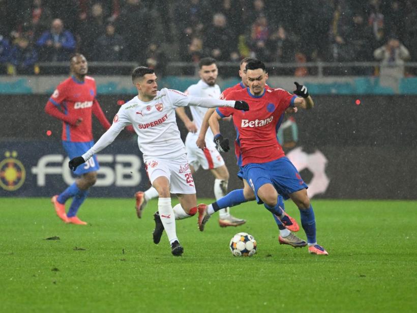 Eternul derby fără goluri: FCSB și Dinamo au remizat 0-0 pe Arena Națională