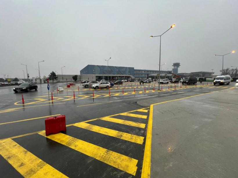Accesul auto către terminalele Aeroportului Henri Coandă, modificat temporar. Care este noua rută