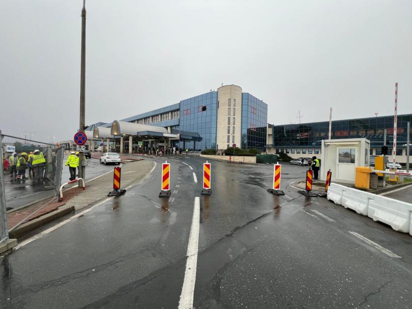 Accesul auto către terminalele Aeroportului Henri Coandă, modificat temporar. Care este noua rută 18984609