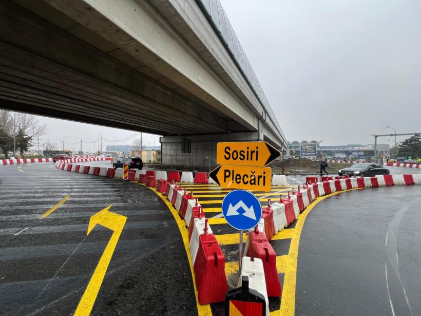 Accesul auto către terminalele Aeroportului Henri Coandă, modificat temporar. Care este noua rută 18984610