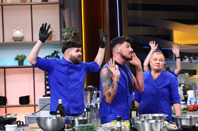 Echipa albastră a lui Chef Orlando a câștigat primul battle al sezonului 16 Chefi la cuțite. Diseară, Chef Richard aruncă în luptă prima amuletă 18984628