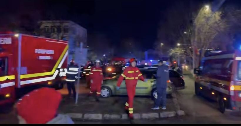 Incendiu la secția de Psihiatrie a Spitalului Județean Deva. 26 de pacienți evacuați. A fost activat Planul rosu de intervenție 18984704