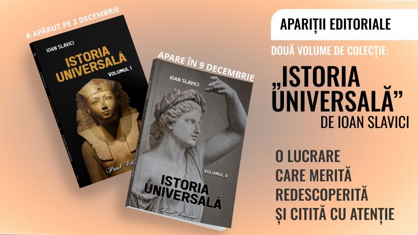 De la Evul Mediu la zorii modernității în volumul al II- lea din colecția  „Istoria universală” de Ioan Slavici