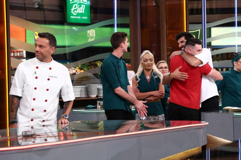 Chefi la cuțite, lider de audiență.  Schimbări în trei echipe, ieri, după duelul amuletelor dintre Chef Richard și Chef Orlando