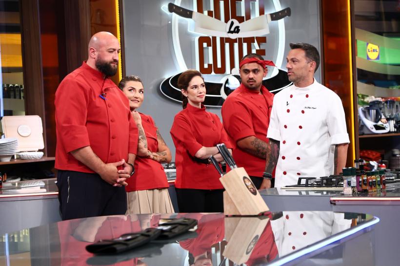 Chefi la cuțite, lider de audiență.  Schimbări în trei echipe, ieri, după duelul amuletelor dintre Chef Richard și Chef Orlando 18985189