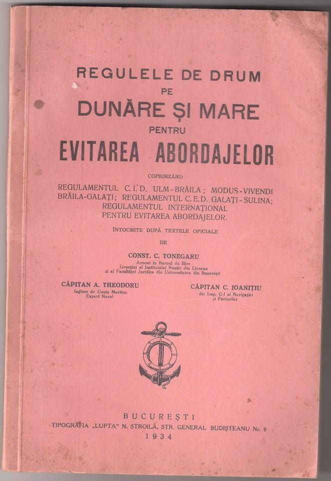 Constantin C. Tonegaru, căpitanul literaturii noastre marinărești 18985015