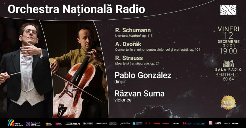 „Moarte și transfigurație” de Richard Strauss, la Sala Radio