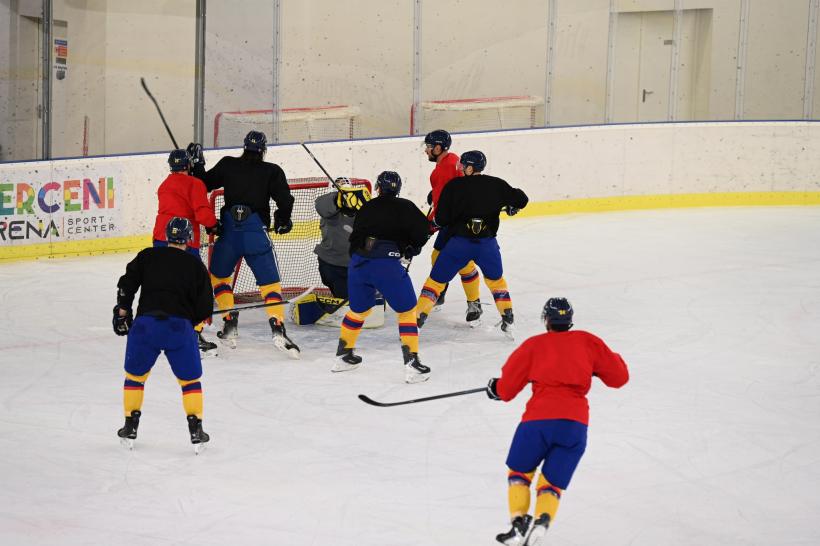 România pierde cu Ucraina, la Berceni, în Cupa Europeană a Națiunilor la hochei pe gheață
