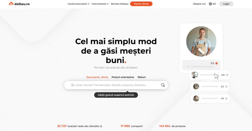 Cum schimbă Daibau modul de a găsi meșteri în România? 18985744
