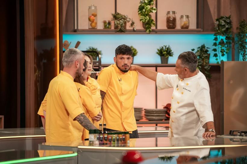 Echipa lui Chef Ștefan, victorioasă, aseară la Chefi la cuțite. Diseară, provocare triplă în arena culinară: roata nebună a ingredientelor, plus două amulete 18986080