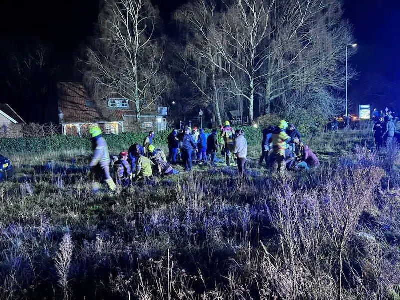 9 victime: O mașină a lovit în plin un grup de persoane, în Olanda