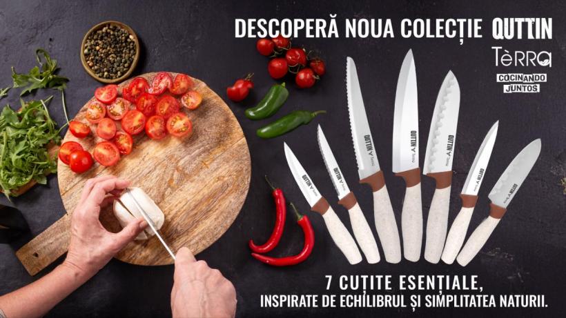 Precizie pentru detaliile care contează: cuțitul de decojire din colecția Quttin Terra