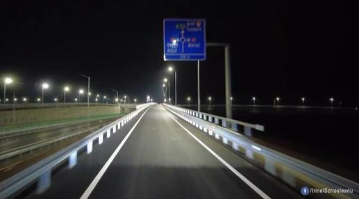 Simulare nocturnă pe tronsonul Focșani-Adjud din Autostrada Moldovei: Când va fi deschis circulației rutiere?