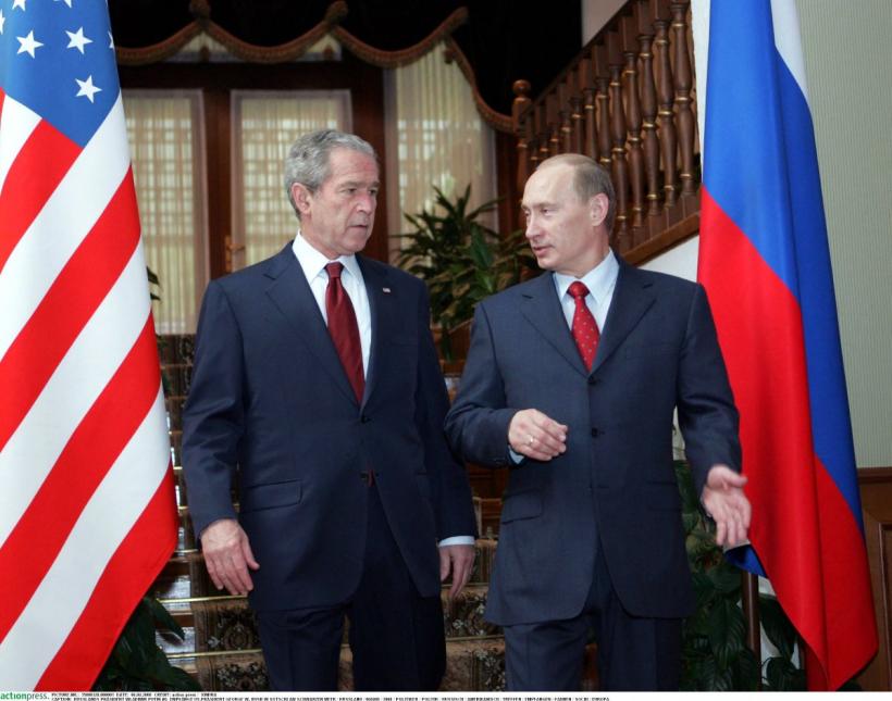 Stenograme secrete: ce îi spunea Putin lui Bush despre Ucraina încă din 2001