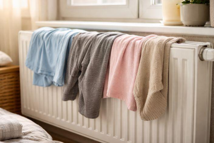 De ce este periculos să usuci hainele pe calorifer