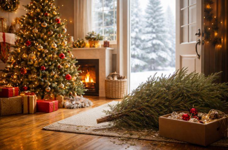 Superstiții românești: Nu arunca bradul de Crăciun înainte de această dată! 