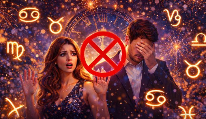 Revelion cu ghinion? Ce NU e bine să facă fiecare zodie pe 31 decembrie 2025