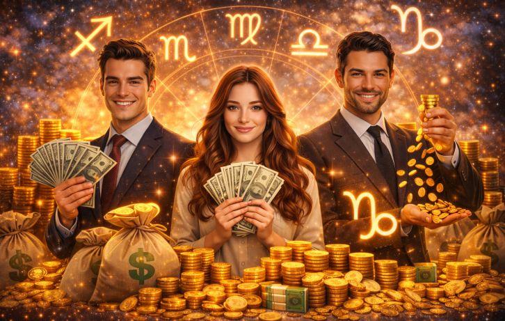 Prima săptămână din 2026 aduce noroc la bani pentru 3 zodii