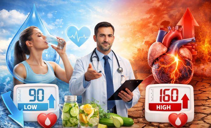 Cardiologii avertizează: Apa influențează dramatic tensiunea arterială