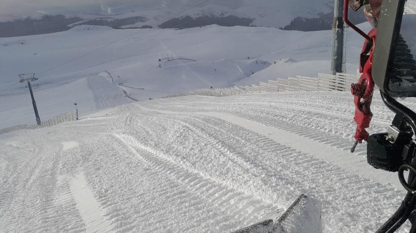 Sinaia, sub avertizare de vânt: pârtiile nu se deschid