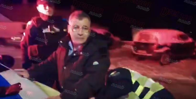  Un primar din România a intrat beat cu mașina în șanț