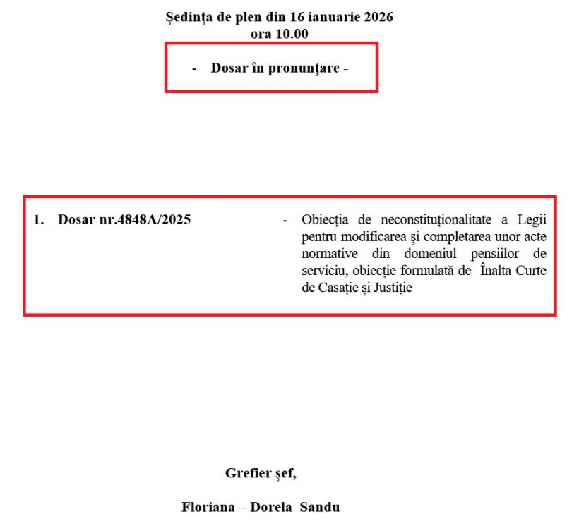 Dublu blocaj pe legea pensiilor magistraților. În joc se află inclusiv mandatul unui judecător de la Curtea Constituțională 18989859