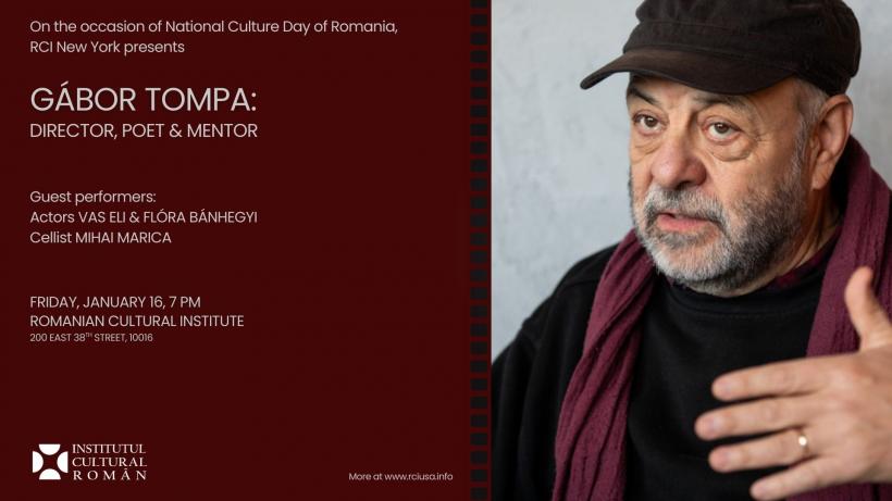 ICR celebrează Ziua Culturii Naționale în țară și în străinătate, prin concerte, spectacole, lecturi, conferințe, proiecții de film, expoziții și evenimente editoriale 18990253