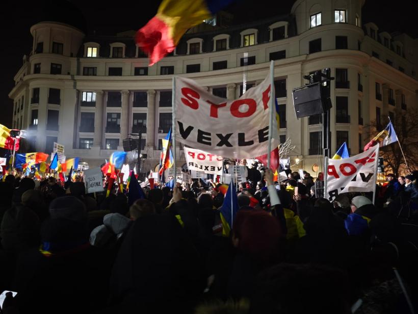 Incidente la „protestul împotriva Legii Vexler” 18990070