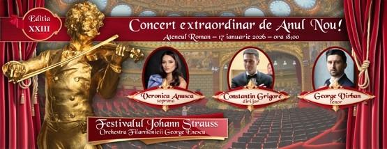 Un concert extraordinar de Anul Nou. O tradiție de elită. O seară care începe anul sub semnul eleganței vieneze
