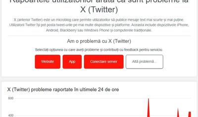 X, picat din cauza unei noi întreruperi majore 18990218