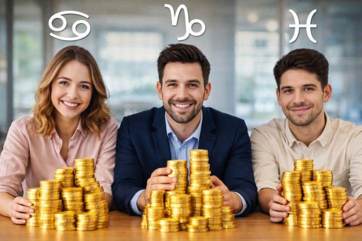 3 zodii vor avea mare noroc la bani până la finalul lui 2026