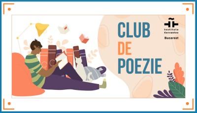 Biblioteca Luis Rosales a Institutului Cervantes din București organizează din nou proiectul de club de lectură dedicat exclusiv poeziei