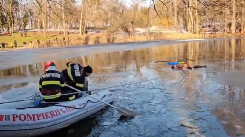 Un nepalez este salvatorul fetei de cinci ani care a căzut în lacul din Parcul Romanescu