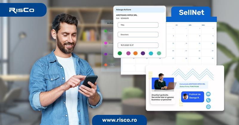 SellNet - instrument pentru scalarea vânzărilor și a strategiilor de vânzari eficiente