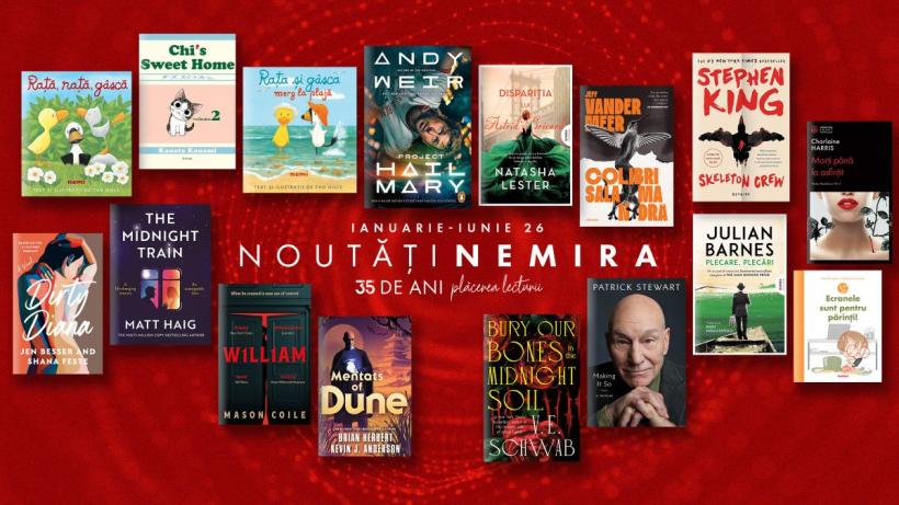 Nemira celebrează 35 de ani de plăcerea lecturii cu povești memorabile, titluri-eveniment, autori consacrați și proiecte curajoase
