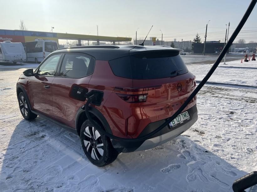 Test extrem cu mașina electrică: Cum se comportă Opel Frontera la -7 grade 18991098