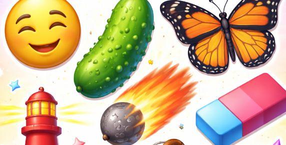 Cele 9 noi emoji-uri din 2026: Castravetele murat cucerește internetul