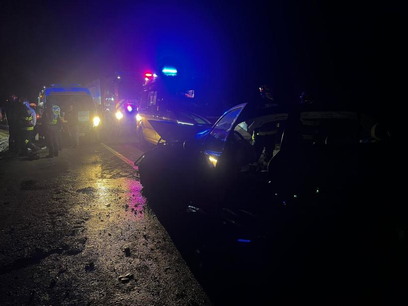 Accident grav pe DJ 106, între Dobârca și Poiana Sibiului: Planul Roșu de Intervenție, o persoană a murit 18991558
