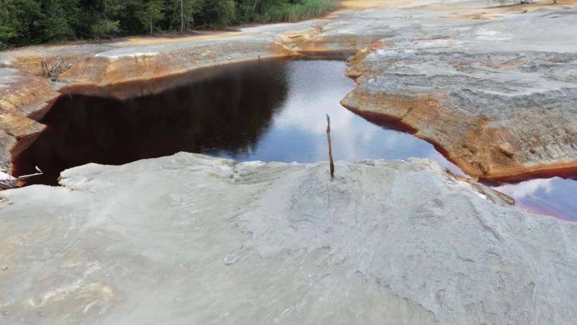 Iazurile miniere otrăvesc zona Băiuț de 20 de ani. Statul se grăbește doar pentru castori 18991507