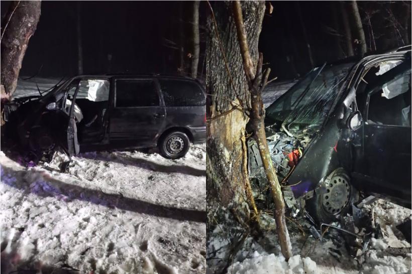 Accident grav în Botoșani: șapte persoane rănite după ce o mașină a intrat într-un copac, la Pădureni 18991975