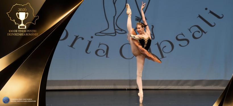 Patricia Ghiță, românca admisă la Bolshoi - vârful absolut al baletului mondial. Balerina, înscrisă în campania „100 de tineri pentru dezvoltarea României”