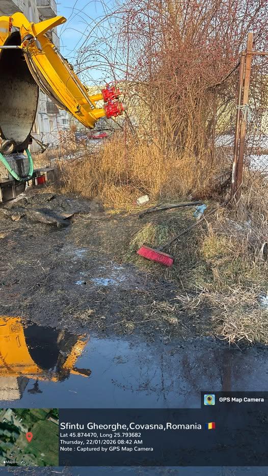 Amendă de 60.000 de lei pentru poluarea apei pe raza UAT Sfântu Gheorghe