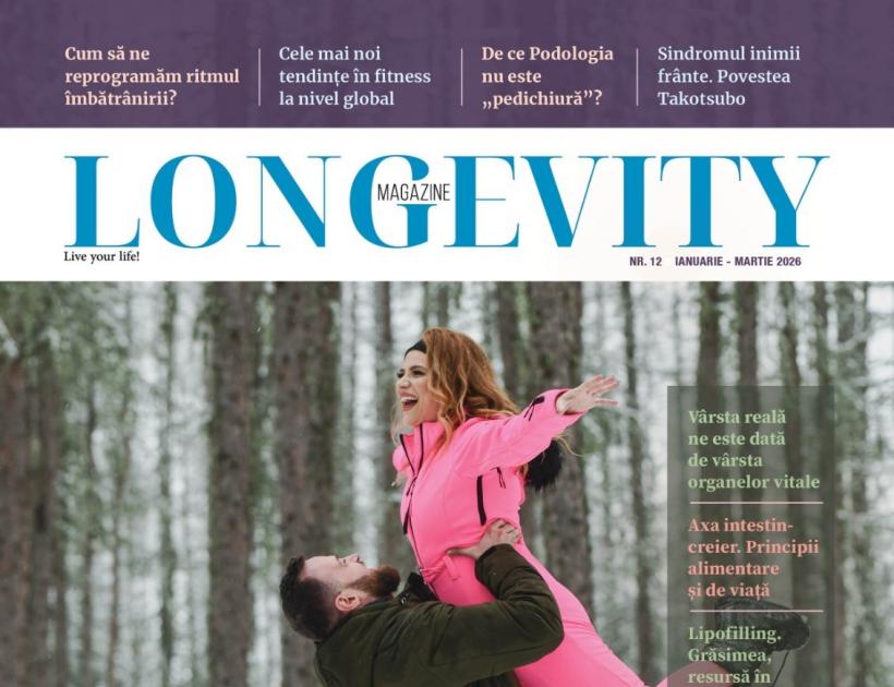 Un nou an, un nou început pentru o viață lungă și sănătoasă, o nouă ediție Longevity Magazine