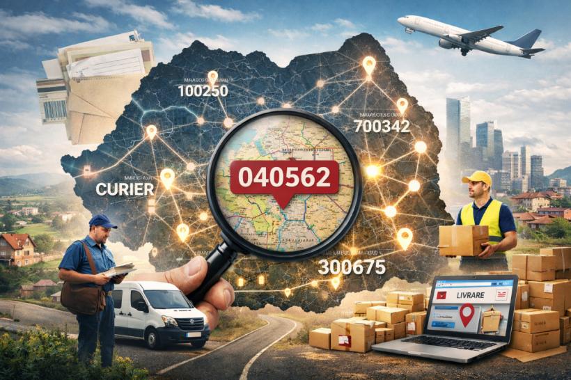 Cod postal in Romania: ceva discret care sustine livrari, date si incredere
