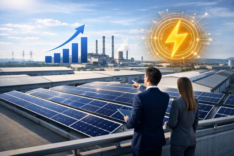 Soluții fotovoltaice industriale – cum pot companiile sa-si reducă drastic costurile cu energia