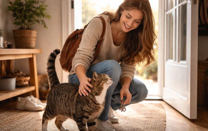 3 semne că pisica te crede puiul ei. Ce înseamnă când frământă „cozonaci”?